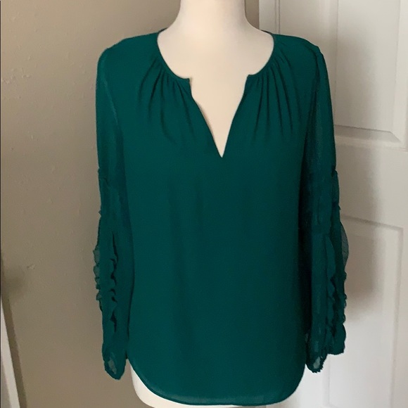 Worthington size small blouse. Green - Picture 1 of 3